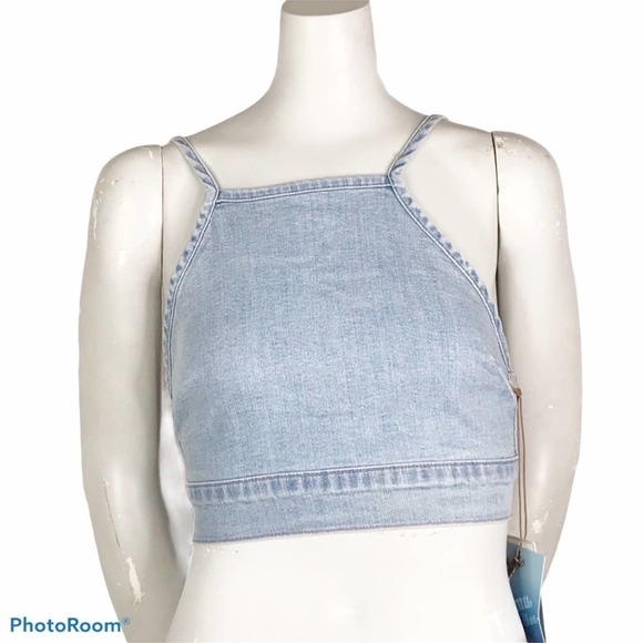 Show me your mumu Fawcett crop top XS NWT - Picture 4 of 14